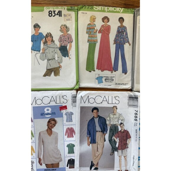Lot Of 15 Vintage McCall Simplicity Clothing Patterns Sizes 14-22 - Picture 2 of 16